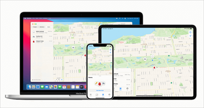 apple find my iphone gps tracker