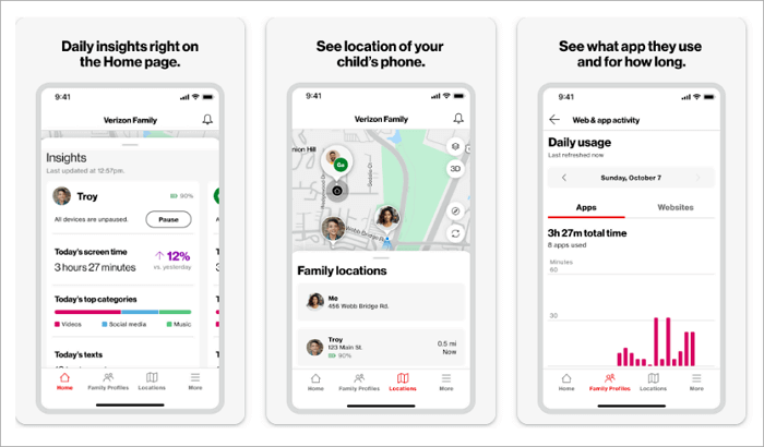 verizon smart family finder app